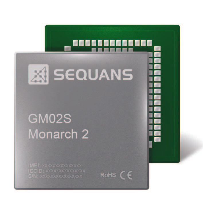 Compact module Sequans GM02S LTE-M / NB-IOT