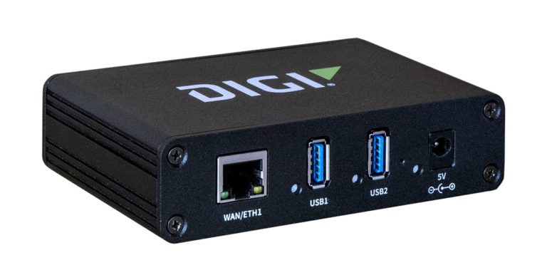 Digi AnywhereUSB PLUS 2 Ports - USB 3.1 vers Ethernet