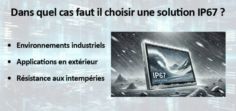 Dans quel cas faut il choisir une solution IP67 ?