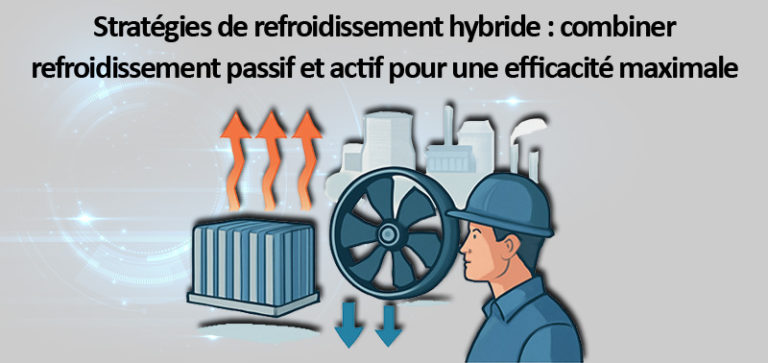 Stratégies de refroidissement hybride : combiner refroidissement passif et actif pour une efficacité maximale