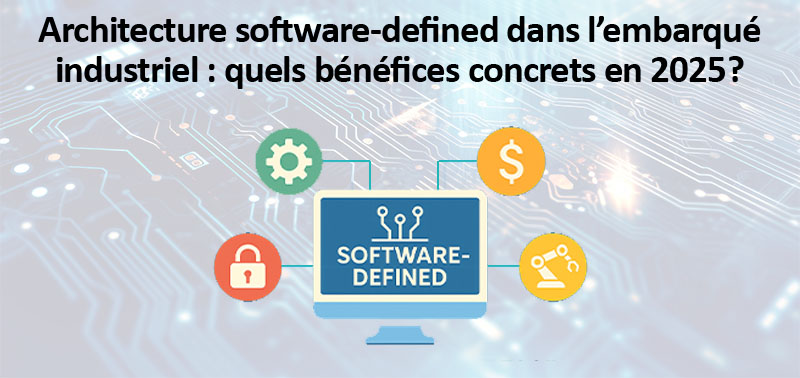 Architecture software-defined dans l’embarqué industriel : quels bénéfices concrets en 2025 ?