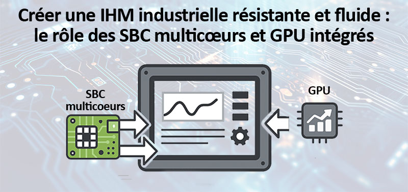 Créer une IHM industrielle résistante et fluide : le rôle des SBC multicœurs et GPU intégrés